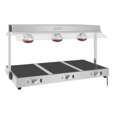 Buffalo Food Warmer with Gantry 3x GN 1/1