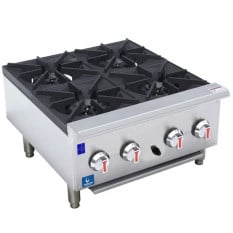 Hurricane 4 Burner Hob Gas Nat/LPG
