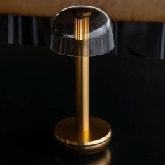 Churchill Humble Two Table Light Gold Smoked