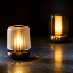 Churchill Humble Firefly Table Light Bronze Frosted