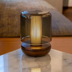 Churchill Humble Firefly Table Light Bronze Smoked