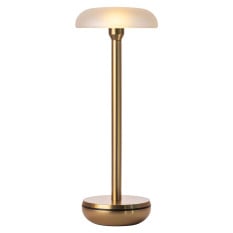 Churchill Humble Air Table Light Gold Frosted