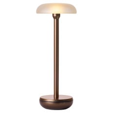 Churchill Humble Air Table Light Bronze Frosted