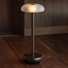 Churchill Humble Air Table Light Bronze Frosted