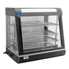 Hurricane Hot Food Display Countertop Heated Cabinet 110 Litre 66cm