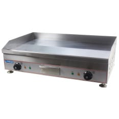 Hurricane Electric Griddle Countertop Chrome 75cm 6Kw