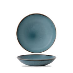 Dudson Harvest Blue Evolve Coupe Bowl 24.8cm