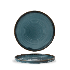 Dudson Harvest Blue Walled Plate 10.25 Inch