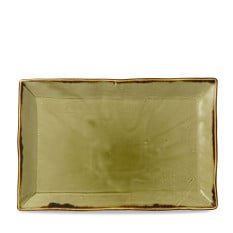 Dudson Harvest Green Small Rectangular Tray
