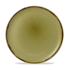 Dudson Harvest Green Coupe Plate 12.75 Inch (Pack of 6)