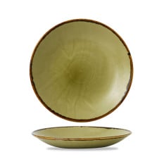 Dudson Harvest Green Deep Coupe Plate 28.1cm