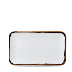 Dudson Harvest Natural Organic Rect. Plate 10.6 Inch (Pack of 12)