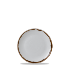 Dudson Harvest Natural Organic Coupe Plate 6.3 Inch (Pack of 12)