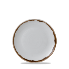 Dudson Harvest Natural Organic Coupe Plate 10.6 Inch (Pack of 12)