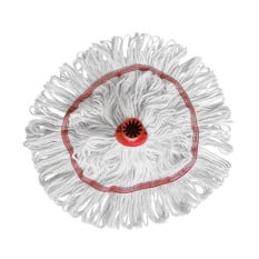 Washable Hygiene Socket Mop Head 250g Red
