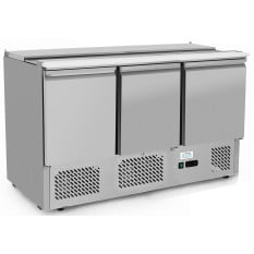 Graupel Saladette Fridge 3 Door 380 Litre