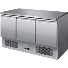Graupel Counter Fridge 3 Door 380 Litre