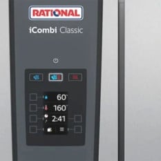 Rational iCombi Classic 6 Grid GN 1/1 + 6 Grid GN 1/1 Combi Oven Electric Stack 10.8kW 3 Phase