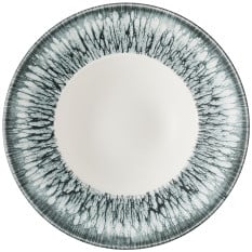 Churchill Inked Lume Midnight Blue Profile Wide Rim Bowl 24cm/9.5" (Pack of 12)