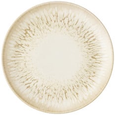 Churchill Inked Lume Natural Evolve Coupe Plate 26cm/10.25" (Pack of 12)