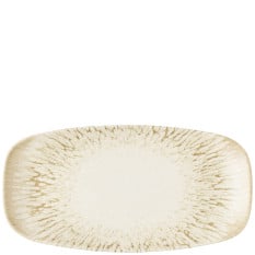 Churchill Inked Lume Natural Oblong Plate 29.8 x 15.3cm (Pack of 12)