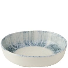 Churchill Inked Lyra Blue Organic Walled Bowl 20cm/7.8" (Pack of 6)