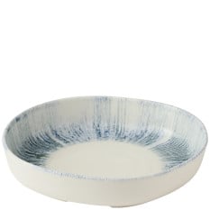 Churchill Inked Lyra Blue Organic Walled Bowl 23cm/9" (Pack of 6)