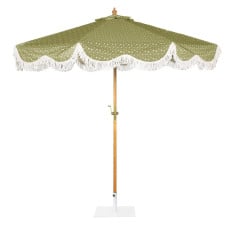 Bolero Sicily Round Parasol 2.5m Diameter Green