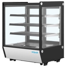 Polar G-Series Square Glass Countertop Display Fridge 145 Litre