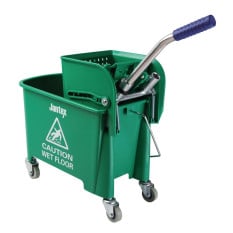 Jantex GK689 Kentucky Mop Wringer Bucket 20 Litre Green