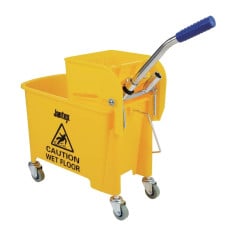 Jantex SPF951 Kentucky Mop Wringer Bucket 20 Litre Yellow
