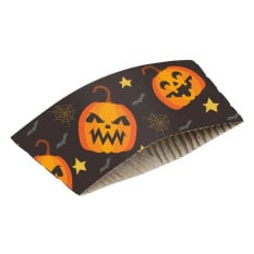 Fiesta Recyclable Halloween Cup Sleeves for 12oz Hot Cups (Pack of 100)