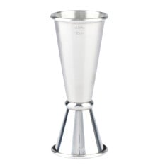 Banded Cocktail Jigger Stainless Steel 25ml 35ml 50ml