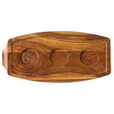Acacia Wood Board 29 x 14cm/11.5 x 5.5" (Pack of 6)