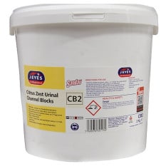 Jeyes Professional CB2 Citrus Zest Urinal Channel Blocks 3kg