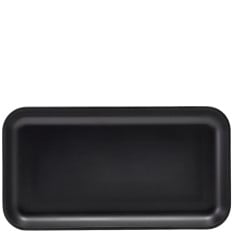GenWare Melamine Black Jute Platter GN 1/3