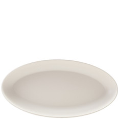 GenWare Melamine White Jute Deep Oval Dish 55 x 27.5 x 7.5cm