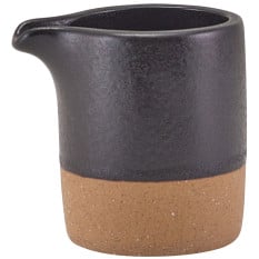 GenWare Kava Black Stoneware Jug 90ml/3.2oz (Pack of 12)