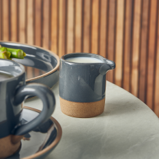 GenWare Kava Dark Grey Stoneware Jug 90ml/3.2oz (Pack of 12)