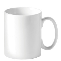 Titan White Straight Sided Mug 34cl/12oz (Pack of 48)