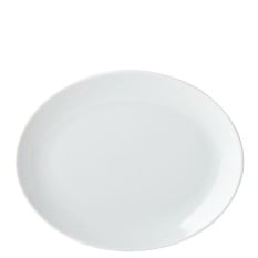 Titan White Oval Plate 30cm/12" (Pack of 6)