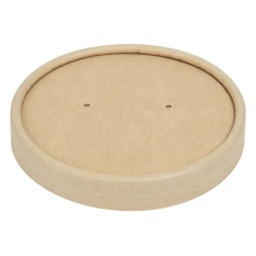 Kraft Soup Pot Lids 355ml/12oz (Pack of 500)