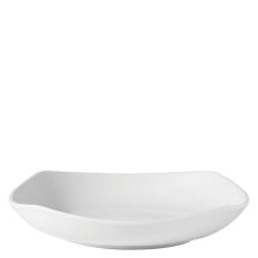Titan White Soft Square Deep Plate 22cm/8.5" (Pack of 24)