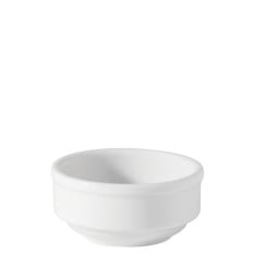 Titan White Round Pot 1oz/3cl (Pack of 6)