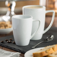 Titan White Bullet Mug 8.5oz/240ml (Pack of 6)
