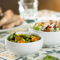 Titan White Salad Bowl 13cm/5" 14oz/400ml (Pack of 36)