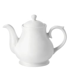 Titan White Chatsworth Teapot 15oz/430ml (Pack of 6)