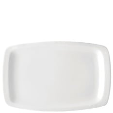Titan White Rectangular Plate 36 x 23cm/14 x 9" (Pack of 12)