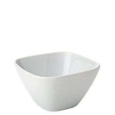 Titan White Dune Square Bowl 10cm/4" 8.75oz/250ml (Pack of 6)