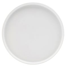 Titan White Walled Plate 24cm/9.5" (Pack of 6)
